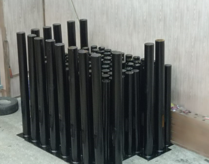 Монтаж опор