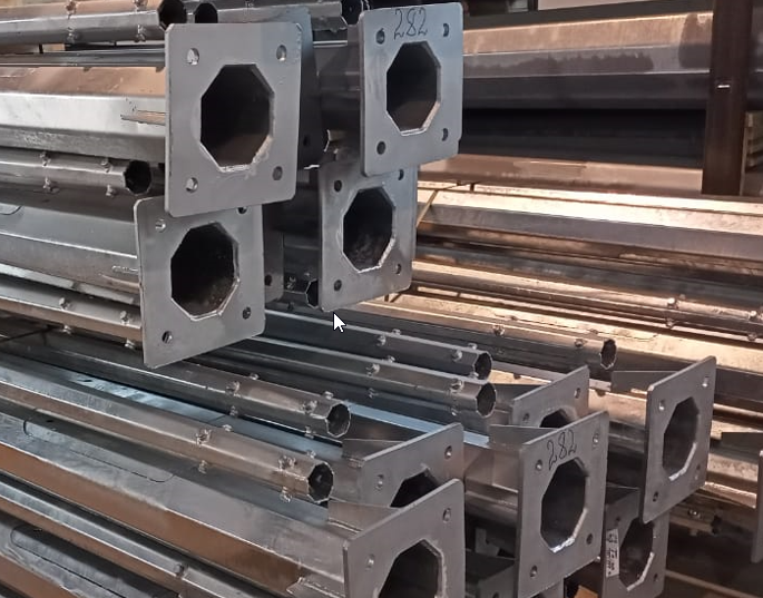 Монтаж опор